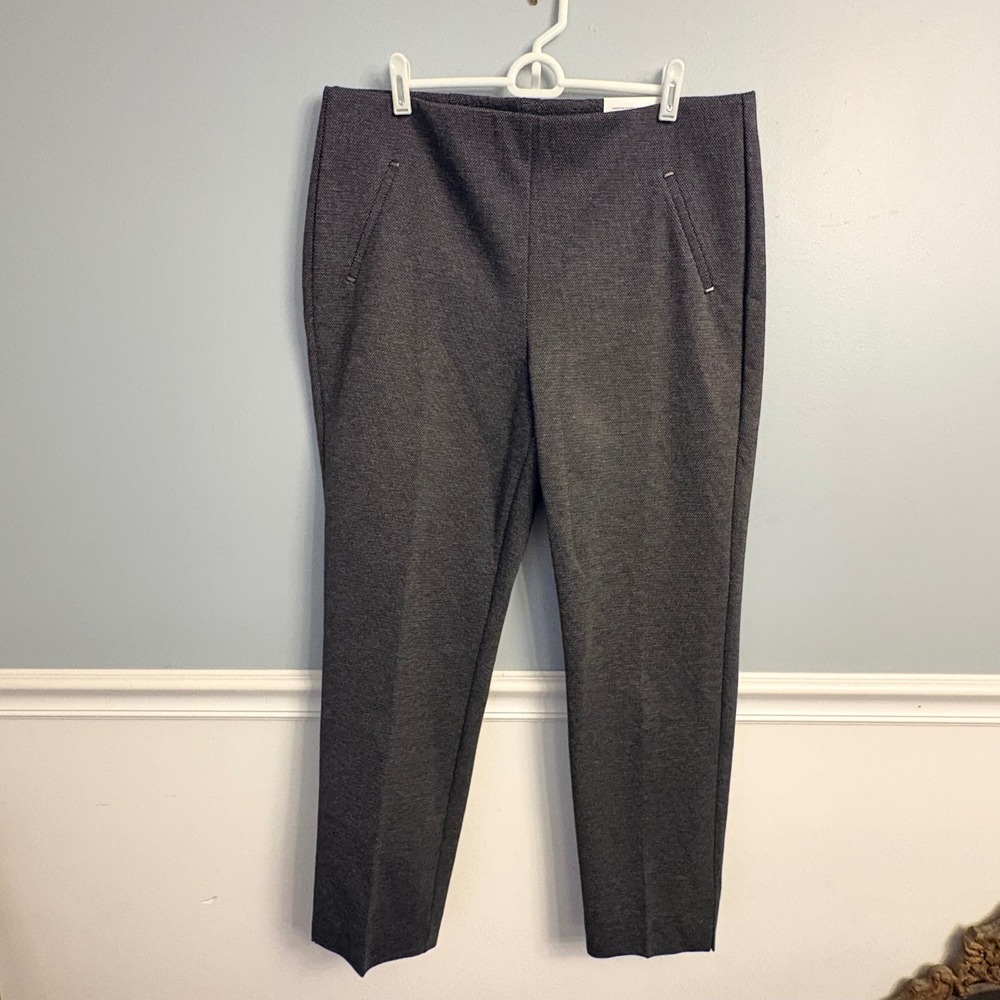 Chicos So Slimming 360 Juliet Ankle Pants Black White Trouser Size 2.5 US 14 NWT